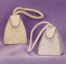 Dyeable Satin and Formal Beaded Handbags